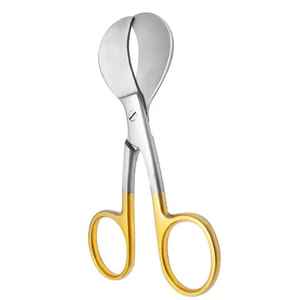 Haute qualité 10.5cm modèle Usa cordon ombilical ciseaux manuel gynécologie Instruments chirurgicaux pour la coupe de cordon - Product Image 4