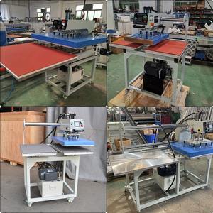 Presse à transfert hydraulique 220 V à double station, presse à chaud pneumatique à ouverture automatique pour sublimation, presse à chaud numérique automatique pour T-shirts - Product Image 4