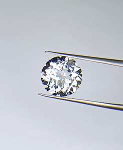 Morganite 100% naturelle, taille coussin, clarté impeccable, certifiée par un tiers, pierre précieuse naturelle en vrac pour la fabrication de bijoux - Product Image 1