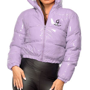 100% Polyester 2025 Winter Clothes Custom Ladies Breathable Puffer Down Jackets With Customizable Fabric - Product Image 4