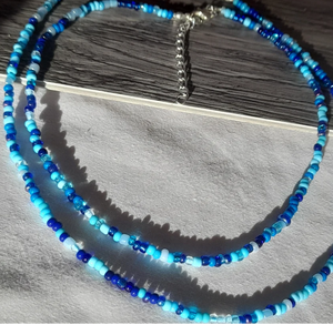 Trendy Handmade Alexandrite Birthstone <b>Necklace</b> Seed Bead <b>Necklace</b>, Beaded <b>Necklaces</b>, Mix Beaded <b>Necklace</b> SN HANDICRAFTS - Product Image 2