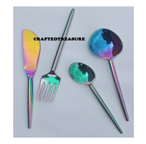 ชุดเครื่องใช้บนโต๊ะอาหารสแตนเลสสตีลพรีเมี่ยมสีดำด้านจำนวน4ชิ้น - Product Image 5