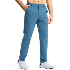 Pantalon de golf respirant pour homme-Pantalon extensible de couleur unie Pantalon de golf urbain de qualité supérieure-Pantalon de golf prêt à l'emploi - Product Image 1