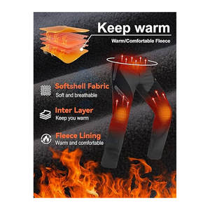 Pantalones de Esquí Impermeables para Hombre, Pantalones de Snowboard Aislantes y Cálidos para Invierno, con Tirantes Ajustables, Resistentes al Viento y a la Nieve - Product Image 2