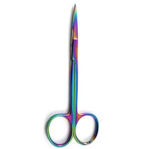 Tijeras Quirúrgicas Profesionales de Acero Inoxidable de 4.5 Pulgadas, Rectas, para Cirugía Manual - Product Image 4