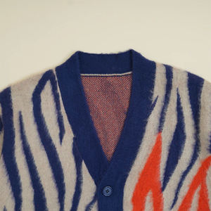 Longline <b>Cardigan</b> Custom Made Logo Private Label Fashion Knitwear High Quality Wholesale Bulk - Product Image 2