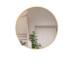 Espejo de pared de Metal de alta calidad chapado en oro último espejo de pared para decoración del hogar nuevo espejo de pared de Metal uso decorativo - Product Image 1