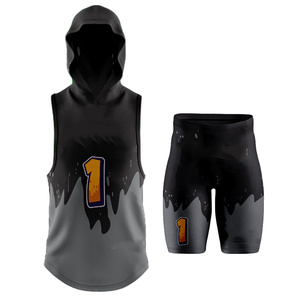 L'uniforme du football américain 7on7 fait sur commande d'OEM place le nouveau style antibactérien uniformes du football 7v7 avec des uniformes de sublimation - Product Image 3