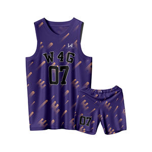 Maillot de basket-ball réversible double face à séchage rapide, personnalisable avec le nom de l'équipe, col en V, sans manches, débardeur unisexe - Product Image 4
