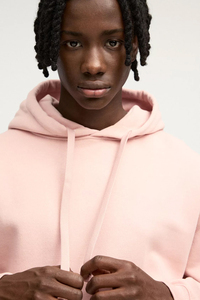 Sweat à capuche pour homme en coton 100% de haute qualité, coupe classique, écologique, streetwear d'hiver, logo personnalisé, vente en gros, tissu polaire vierge - Product Image 2