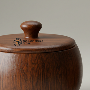 Tazón de madera de acacia clásico del fabricante indio, apto para lavavajillas biodegradable ecológico para decoración de bodas, fiestas, exhibición de dulces - Product Image 3