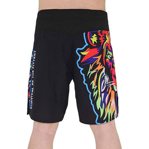 Shorts de course respirants pour hommes en gros, MMA, boxe, fitness, sport, 100% polyester, lavage à la main, shorts de compression - Product Image 4