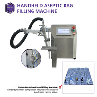Machine de remplissage semi-automatique portable pour sachets aseptiques de jus, de qualité alimentaire, pour boissons et sauces