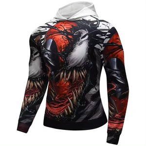 2024 Designerพร้อมสต็อกCUSTOM Made Unisexผลิตภัณฑ์ใหม่ 3Dพิมพ์Hoodiesเสื้อสวมหัวอะนิเมะระเหิดOversize Hoodie - Product Image 2