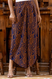 100% rayón verano Casual Pantalón cómodo ecológico Floral pantalla impresa pantalón hecho a mano transpirable motivos étnicos pantalón - Product Image 5