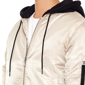 Veste surdimensionnée personnalisée pour hommes Vestes vintage en polyester coupe carrée Sweats à capuche brodés sur mesure - Product Image 4