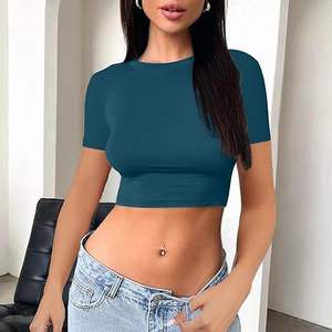 Camiseta personalizada 100% algodón con estampado de logotipo camiseta unisex de manga corta suave para mujer para dama - Product Image 3