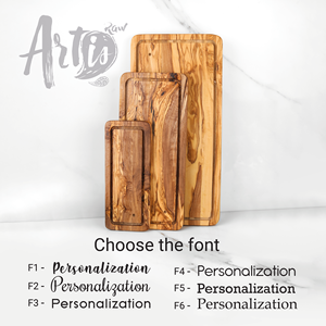 Bloque de cortar de madera rectangular ecológico grande con logotipo personalizable con mango sostenible para utensilios de cocina y ranura para jugo - Product Image 4