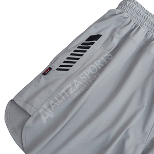 Pantalones cortos transpirables listos para enviar para hombres, pantalones cortos de secado rápido que absorben la humedad para entrenamiento de gimnasia - Product Image 4