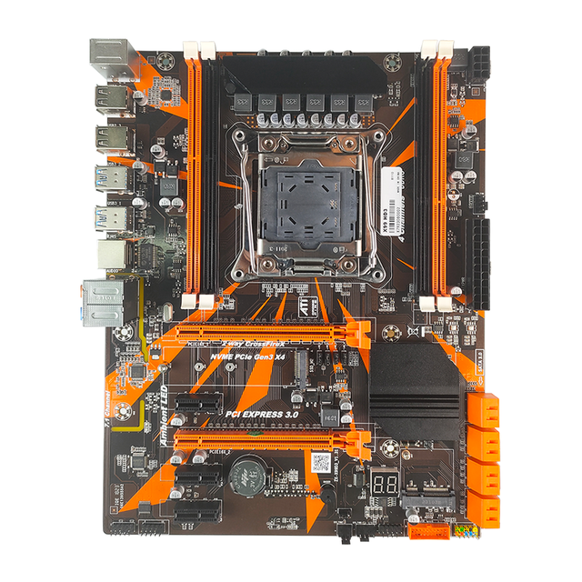PCWINMAX X99 Motherboard LGA2011-3 DDR4 Quad-Channel 128GB PCI-E 3.0 ATX for Desktop Gaming Workstation