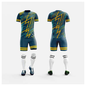 เสื้อฟุตบอลแบบสั่งทำพิมพ์ลายทั้งหมดเสื้อทีมใดก็ได้ชุดเสื้อฝึกซ้อมฟุตบอลตามสั่ง - Product Image 2