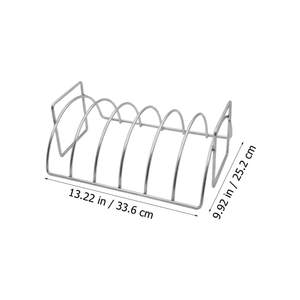 ที่วางขนมปังปิ้งชิ้นเล็กๆดีไซน์หรูหราสำหรับขนมปังอาหารเช้าอุปกรณ์ครัวที่เก็บของในบ้านและชั้นวางขนมปังปิ้ง - Product Image 3