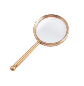 Henry Hughes London Ltd. 1942 Lupa de pantalla de latón completo de mano de 3 pulgadas - Product Image 5