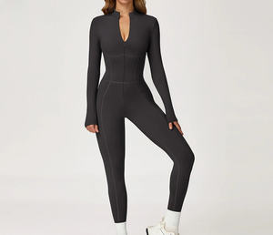 Monos de Yoga sin Costuras, Ropa Deportiva, Rompers, Levanta Glúteos, Espalda Descubierta, Sin Mangas, de una Pieza, Leggings de Gimnasio, Trajes Deportivos para Mujer - Product Image 6
