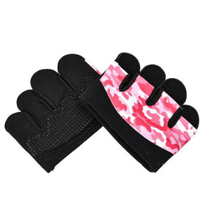 Guantes Deportivos Personalizables Antideslizantes sin Dedos para Hombres y Mujeres, Guantes de Neopreno para Entrenamiento Físico con Palma Reforzada - Product Image 1