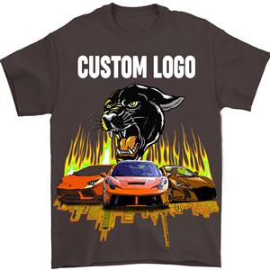 Camisetas impresas personalizadas de fábrica, ropa de diseñador para hombre, ropa de calle personalizada al por mayor, camisetas en blanco de peso pesado para hombre - Product Image 1
