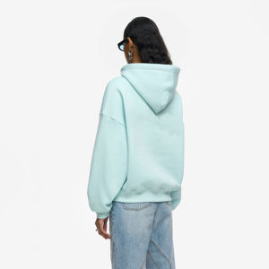 Meilleure vente 2025 vente en gros coton épais blanc sweat à capuche surdimensionné de haute qualité Logo personnalisé femmes sweats à capuche surdimensionnés Service OEM - Product Image 4