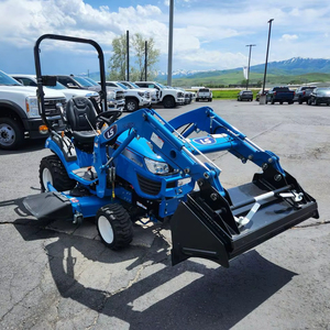 Tracteur compact 4x4 23 CV EPA avec chargeur frontal et rétrocaveuse pour l'agriculture et les petites exploitations agricoles - Product Image 1