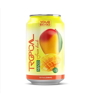 330ml VOTRE MARQUE Jus de litchi tropical sans sucre ajouté Fabricant de marque privée personnalisé Échantillon gratuit - Product Image 2