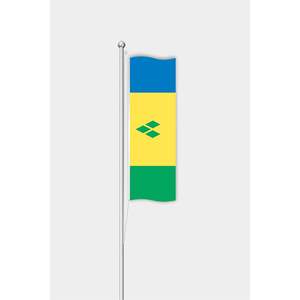 Bandera de Jardín Personalizada de San Vicente y las Granadinas, Impresa Digitalmente en Aluminio y Plástico de Algodón para Uso en Exteriores - Product Image 1
