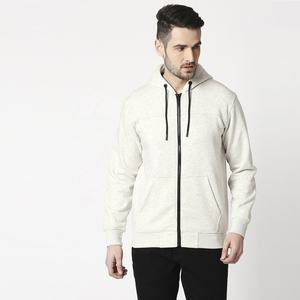 Nouveauté Automne-Hiver : Sweat à Capuche Zippé 100% Coton Polaire Brodé pour Homme, Coupe Classique Décontractée, Couleurs Personnalisables, Léger - Product Image 2