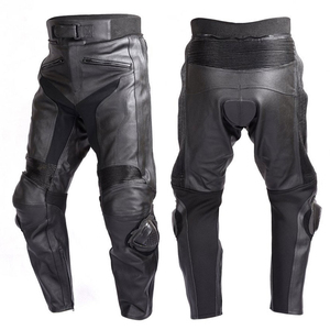 Nouveauté 2025, pantalon de course en cuir pour moto, design professionnel et tendance, vêtements de sport d'hiver coupe-vent, grande taille, service OEM - Product Image 3