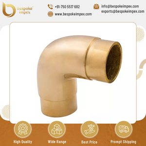 อุปกรณ์ต่อท่อแบบเรียบทองเหลือง25มม. 51มม. 90องศา - Product Image 2