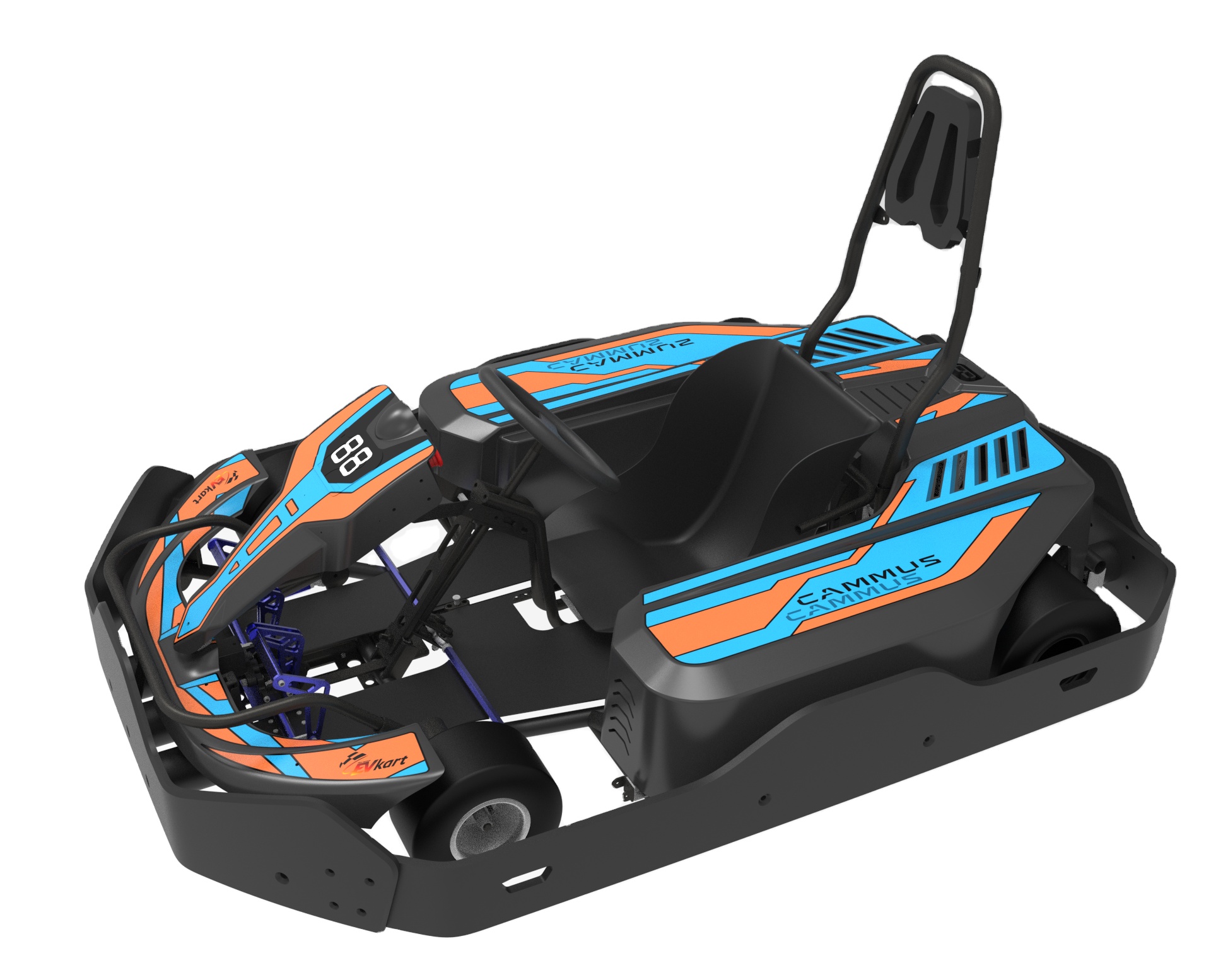 Для дома или улицы взрослые Спортивные электрические Go Karts Motor HDPE Race Karting