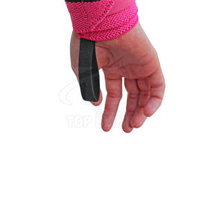Bandes de maintien pour poignets durables, nouvelle conception, de bonne qualité, pour haltérophilie, soutien des mains, vente chaude - Product Image 4
