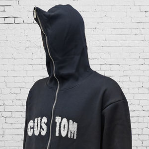 Sweat à capuche surdimensionné pour homme en coton lourd avec logo personnalisé, sweat à capuche à épaules tombantes pour homme, haute qualité - Product Image 3