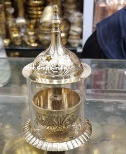 Metal Crafts Luxury Candelabra Wedding Decor Candlestick Stand Table Decoration Handmade Brass <b>Gold</b> <b>Candle</b> Stand Modern Style - Product Image 6