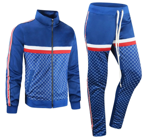 2025 survêtement de conception personnalisée de haute qualité pour hommes respirant et sans couture imprimé grande taille survêtement de marque privée en gros - Product Image 6