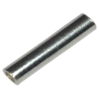 Entretoises carrées en argent sterling 925 de 6 mm, plaquées or 18 carats, emballées en boîte, composants de bijouterie pour la fabrication de bijoux