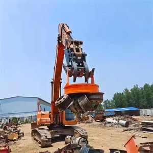 Accesorio de imán de elevación eléctrica para Excavadora hidráulica Capacidad de 15-45 toneladas para rodamiento de chatarra para construcción - Product Image 2