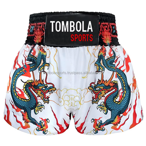 2022 Unisex MMA Fight Shorts hecho a medida nuevo diseño artes marciales desgaste al por mayor OEM ODM aceptado para adultos - Product Image 2