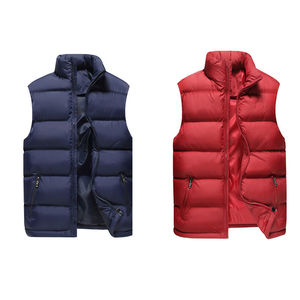 Gilet matelassé épais et chaud, veste sans manches légère pour l'hiver, usage quotidien et extérieur, gilet matelassé pour homme pour l'hiver - Product Image 1