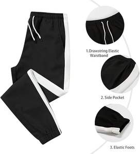 ชุดวอร์มลำลอง2ชิ้นสำหรับทุกเพศกางเกงมีฮู้ดกางเกงแขนยาวระบายอากาศได้ดีดีไซน์น้ำหนักเบา - Product Image 5