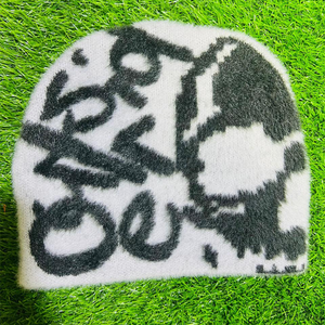 Bonnet en mohair d'hiver de style décontracté avec service OEM, bonnet chaud d'extérieur confortable et à la mode pour les voyages, vente en gros - Product Image 2