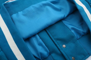 Veste bomber de baseball personnalisée pour homme, broderie chenille de haute qualité, fabrication OEM Flyingkick Enterprises. - Product Image 6