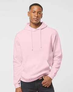 Sudadera con capucha de algodón de alta calidad de Bella Canvas, diseño de Color rosa, uso durante todo el día, sudadera clásica de algodón hilado en anillo/poliéster, sudaderas con capucha - Product Image 2
